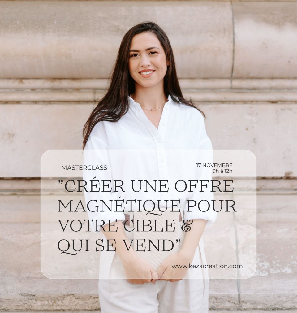 Masterclas par Mona de Kezacréation